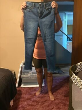 LuLaRoe-Women’s Blue Stretch Skinny Jeans
